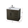 Elegant Kitchen And Bath Alden 36