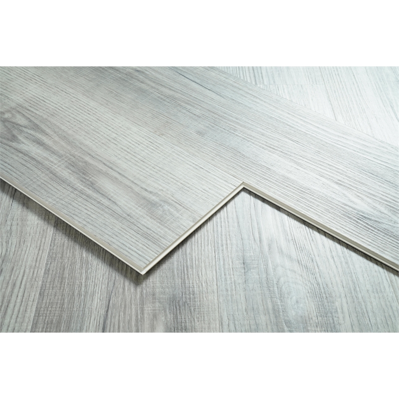 Elegant Kitchen And Bath Luxury Vinyl Flooring in Fossil Oak Grey
