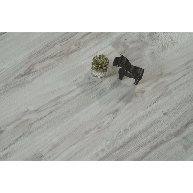 Elegant Kitchen And Bath Luxury Vinyl Flooring in Weathered Grey