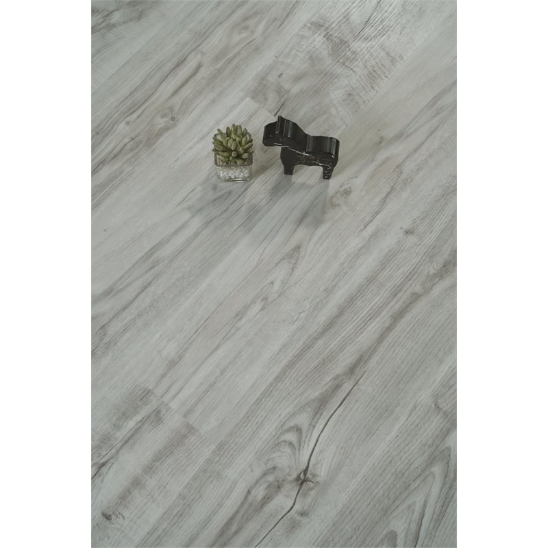 Elegant Kitchen And Bath Luxury Vinyl Flooring in Weathered Grey