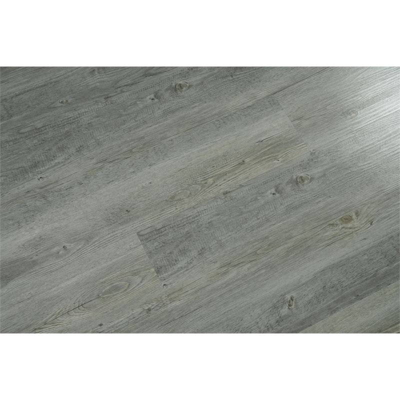 Elegant Kitchen And Bath Luxury Vinyl Flooring in Ash Grey
