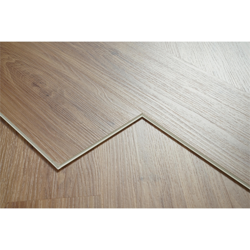Elegant Kitchen And Bath Luxury Vinyl Flooring in Driftwood Oak