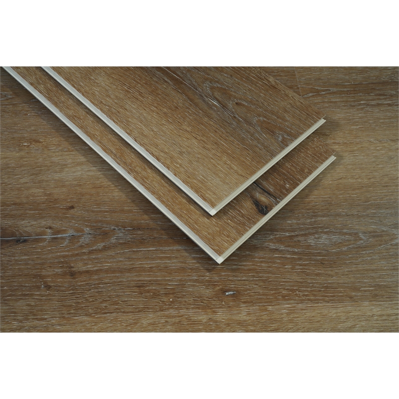 Elegant Kitchen And Bath Luxury Vinyl Flooring in Hickory Oak