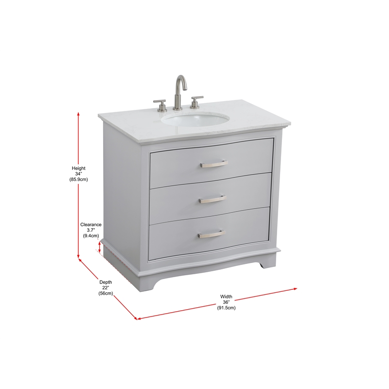 Elegant Kitchen And Bath Knox 36