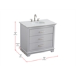Elegant Kitchen And Bath Knox 36