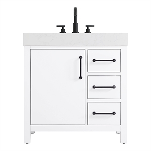 Elegant Kitchen and Bath 32&quot Single Bathroom Vanity in White