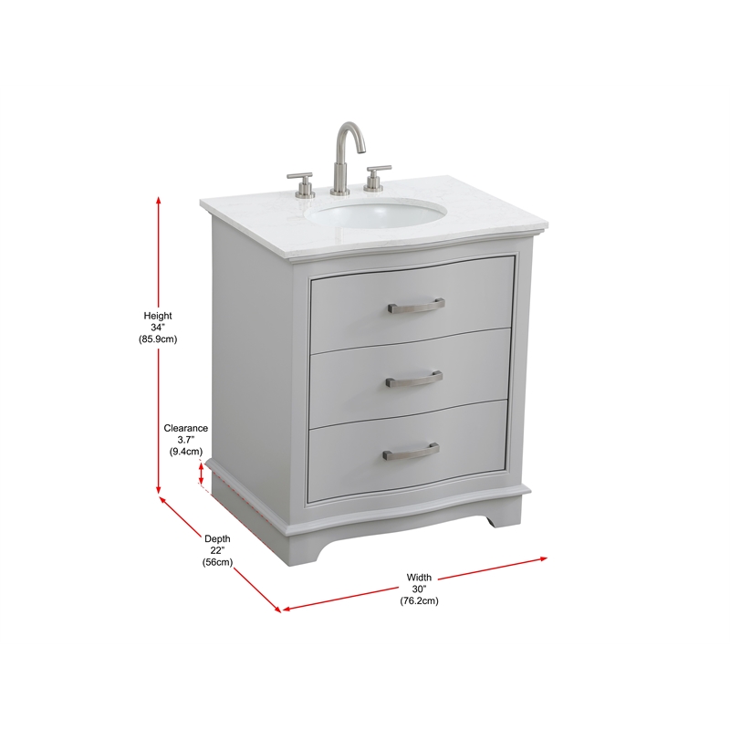 Elegant Kitchen and Bath Knox 30