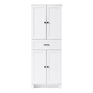 Elegant Kitchen and Bath 24&quot Bath Storage Cabinet in White