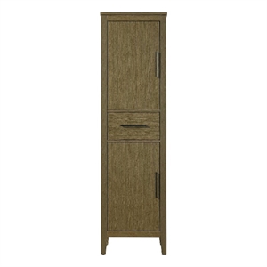 Elegant Kitchen and Bath 20&quot Bath Storage Cabinet in Chestnut Brown