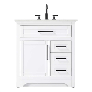Elegant Kitchen and Bath 32&quot Single Bathroom Vanity in White