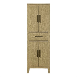 Elegant Kitchen and Bath 24&quot Bath Storage Cabinet in Honey Brown