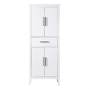 Elegant Kitchen and Bath 28&quot Bath Storage Cabinet in White