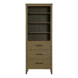 Elegant Kitchen and Bath 28&quot Open Shelving Bath Storage Cabinet - Chestnut Brown