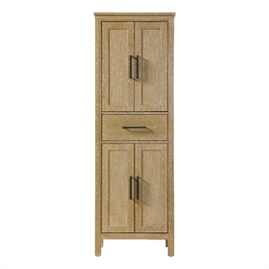 Elegant Kitchen and Bath 24&quot Bath Storage Cabinet in Linen Oak