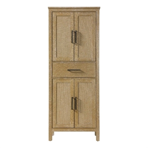 Elegant Kitchen and Bath 28&quot Bath Storage Cabinet in Linen Oak