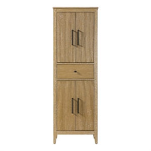 Elegant Kitchen and Bath 24&quot Bath Storage Cabinet in Linen Oak