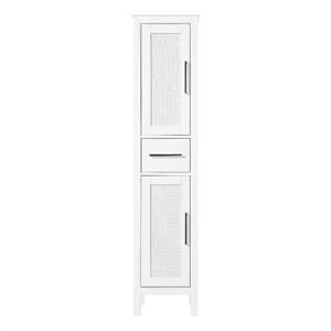 Elegant Kitchen and Bath 16&quot Bath Storage Cabinet in White