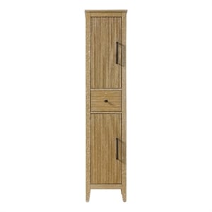 Elegant Kitchen and Bath 16&quot Bath Storage Cabinet in Linen Oak