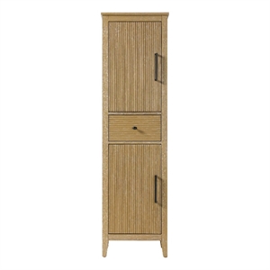 Elegant Kitchen and Bath 20&quot Bath Storage Cabinet in Linen Oak
