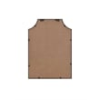 Elegant Kitchen and Bath Notched Metal Mirror 22X30