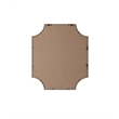 Elegant Kitchen and Bath Notched Metal Mirror 36X42