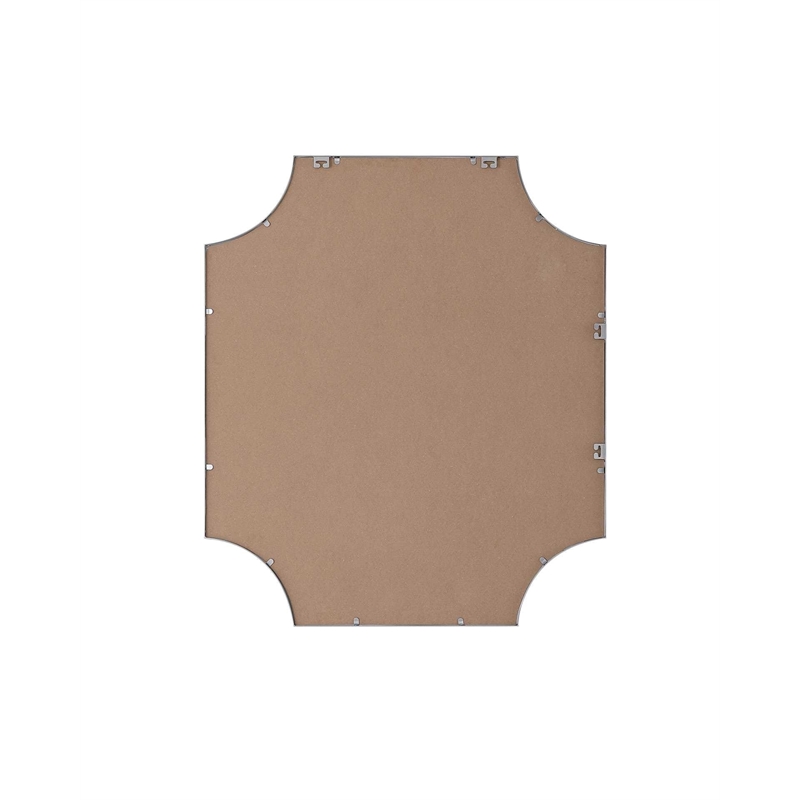 Elegant Kitchen and Bath Notched Metal Mirror 36X42