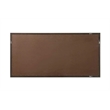 Elegant Kitchen and Bath Noah Rectangle Wood Mirror 72 X 36 in Chocolate Oak