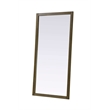 Elegant Kitchen and Bath Noah Rectangle Wood Mirror 72 X 36 in Hazel Oak