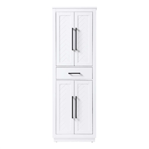 Elegant Kitchen and Bath 24&quot Bath Storage Cabinet in White