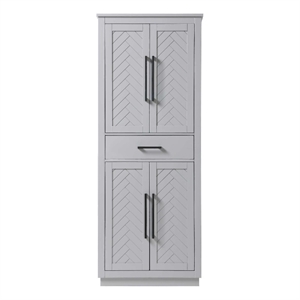 Elegant Kitchen and Bath 28&quot Bath Storage Cabinet in Grey