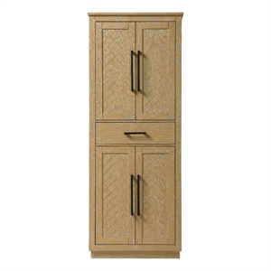 Elegant Kitchen and Bath 28&quot Bath Storage Cabinet in Linen Oak