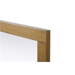 Elegant Kitchen and Bath Noah Rectangle Wood Mirror 24 X 36 in Honey Teak
