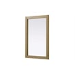 Elegant Kitchen and Bath Noah Rectangle Wood Mirror 24 X 36 in Linen Oak