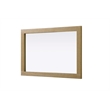Elegant Kitchen and Bath Noah Rectangle Wood Mirror 24 X 36 in Linen Oak