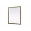 Elegant Kitchen and Bath Noah Rectangle Wood Mirror 42 X 36 in Natural Oak