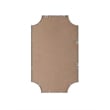 Elegant Kitchen and Bath Notched Metal Mirror 22X36