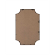 Elegant Kitchen and Bath Notched Metal Mirror 24X36