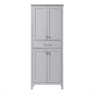 Elegant Kitchen and Bath 28&quot Bath Storage Cabinet in Grey