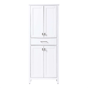Elegant Kitchen and Bath 28&quot Bath Storage Cabinet in White