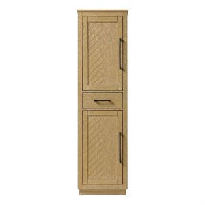 Elegant Kitchen and Bath 20&quot Bath Storage Cabinet in Linen Oak