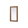 Elegant Kitchen and Bath Noah Rectangle Wood Mirror 18 X 32 in Brandy Walnut
