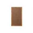 Elegant Kitchen and Bath Noah Rectangle Wood Mirror 18 X 32 in Brandy Walnut