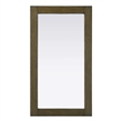 Elegant Kitchen and Bath Noah Rectangle Wood Mirror 18 X 32 in Hazel Oak