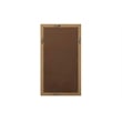 Elegant Kitchen and Bath Noah Rectangle Wood Mirror 18 X 32 in Honey Teak