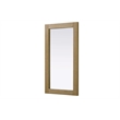 Elegant Kitchen and Bath Noah Rectangle Wood Mirror 18 X 32 in Linen Oak