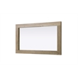 Elegant Kitchen and Bath Noah Rectangle Wood Mirror 18 X 32 in Natural Oak