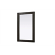 Elegant Kitchen and Bath Noah Rectangle Wood Mirror 22 X 32 in Chocolate Oak