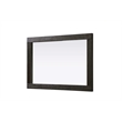 Elegant Kitchen and Bath Noah Rectangle Wood Mirror 22 X 32 in Chocolate Oak