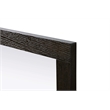 Elegant Kitchen and Bath Noah Rectangle Wood Mirror 22 X 32 in Chocolate Oak