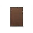 Elegant Kitchen and Bath Noah Rectangle Wood Mirror 22 X 32 in Chocolate Oak